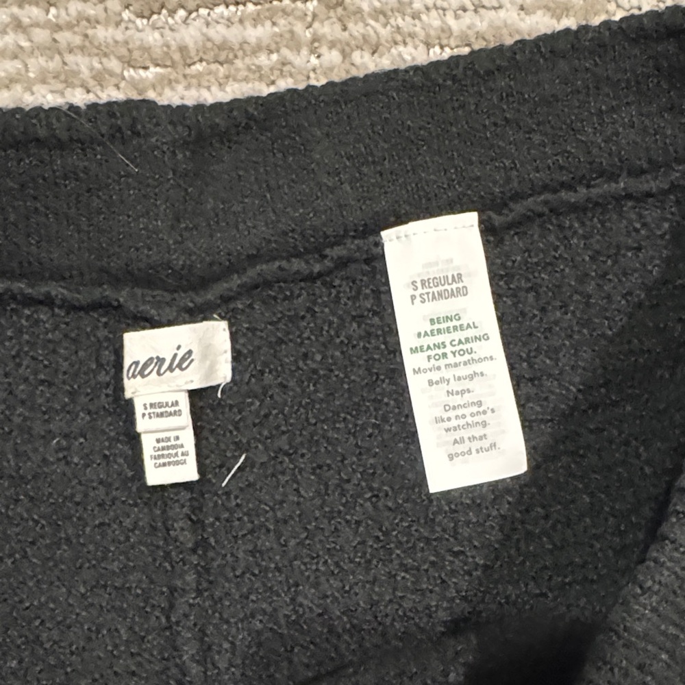 Aerie Sweater Wide Leg Pants - Picture 2 of 2